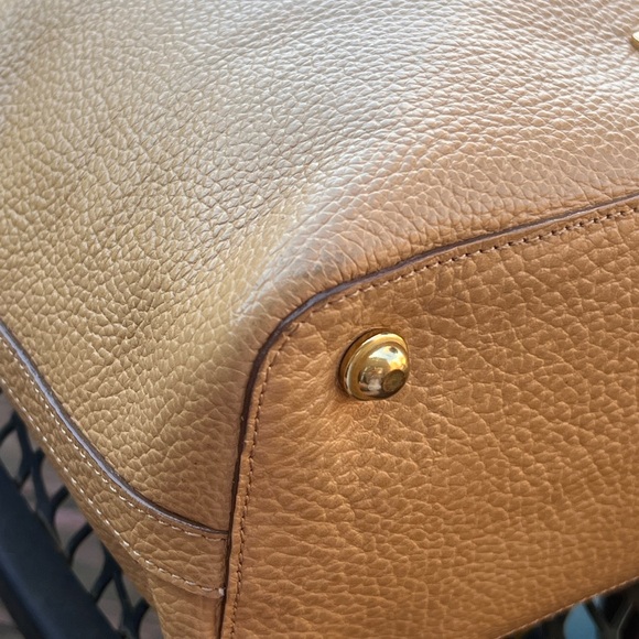 Brahmin Large Duxbury Satchel NEPAL Leather NATURAL - Picture 8 of 16